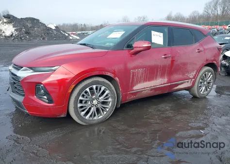 2020 Chevrolet Blazer Awd Premier from USA, damaged, VIN 3GNKBLRS3LS538849